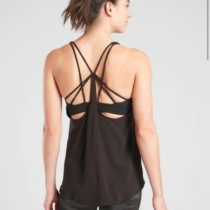 NWT! ATHLETA Solace Support Top A-C Cup, M